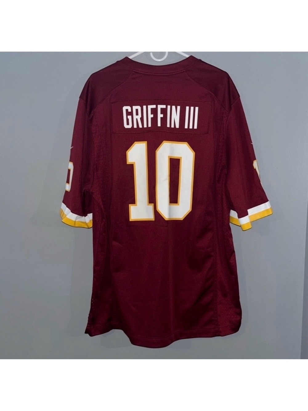 Washington Redskins #10 Robert Griffin RG3 Authentic Nike NFL Football Jersey
